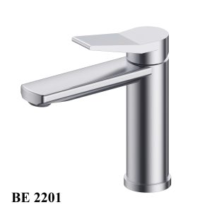 Vòi rửa mặt nhôm màu ghi mã BE 2201