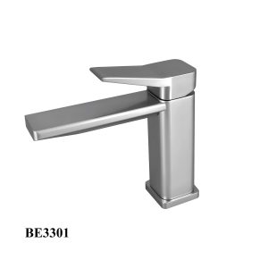 Vòi rửa mặt nhôm màu ghi mã BE 3301